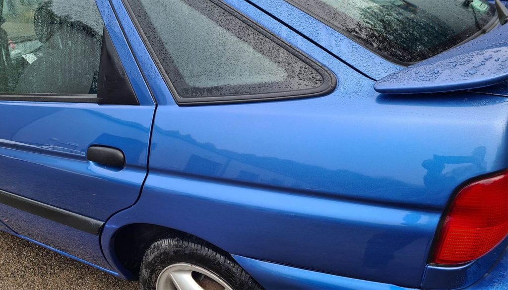 blue escort restoration image